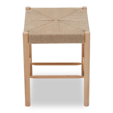 Bandar Natural Rope & Beechwood Stool