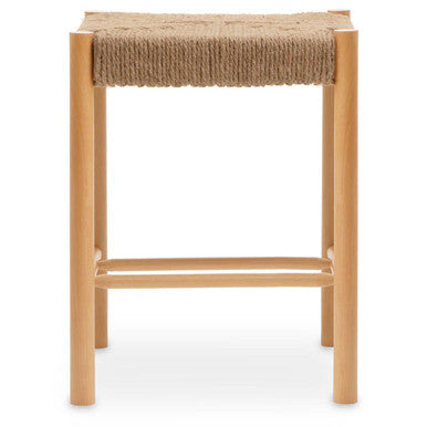 Bandar Natural Rope & Beechwood Stool