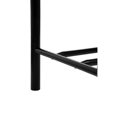 Bandar Natural Rope & Black Wood Small Bench