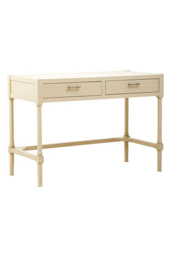 Heritage Ivory Desk With 2 Drawers