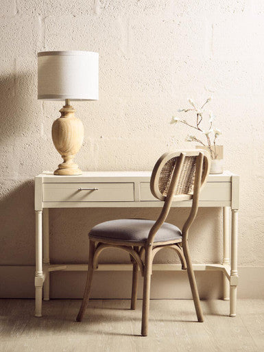 Heritage Ivory Desk With 2 Drawers