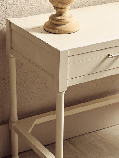Heritage Ivory Desk With 2 Drawers