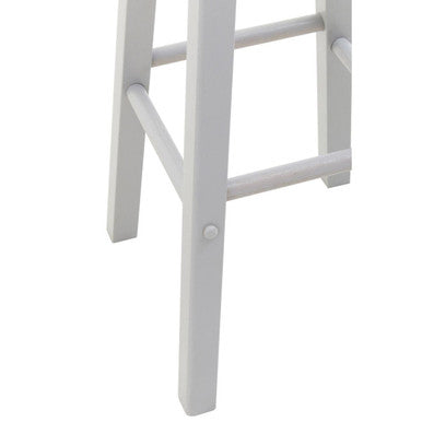 Chester Natural & Grey Wood Bar Or Kitchen Stool