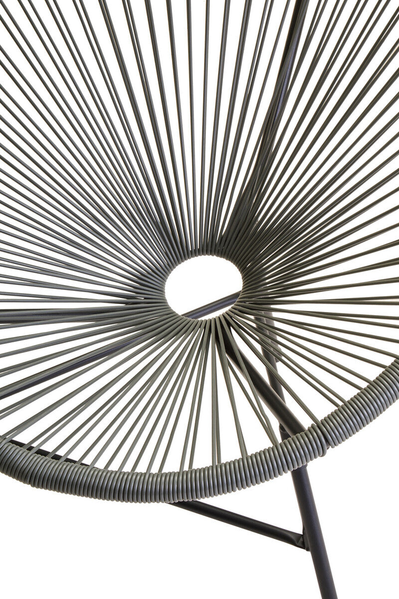 Miami Grey 3 Piece Rattan Garden Patio Set