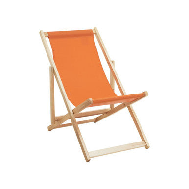 Beauport Orange Deckchair Fabric