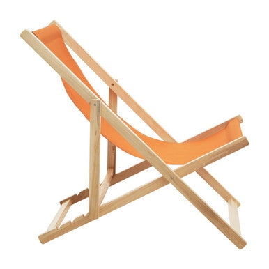 Beauport Orange Deckchair Fabric