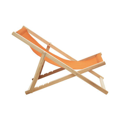 Beauport Orange Deckchair Fabric