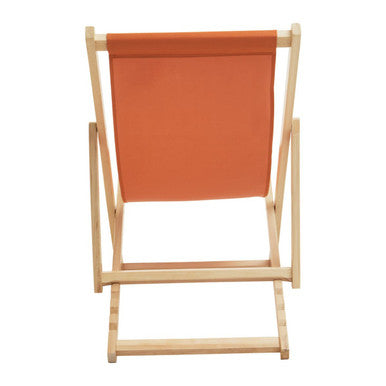 Beauport Orange Deckchair Fabric