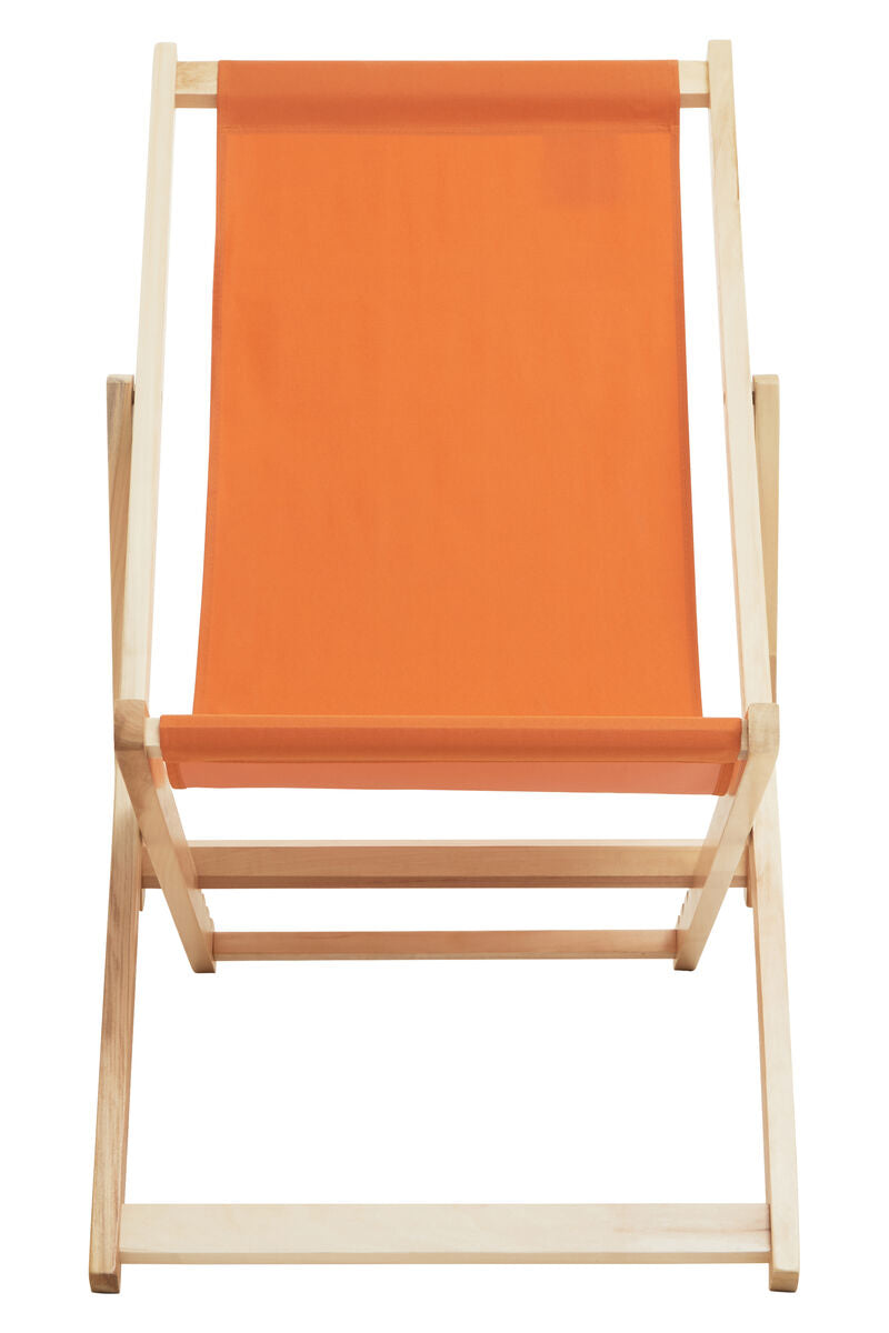 Beauport Orange Deckchair Fabric