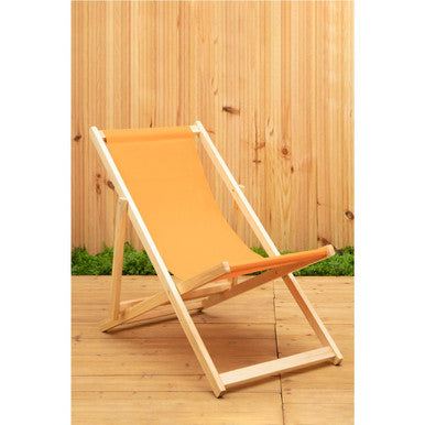 Beauport Orange Deckchair Fabric