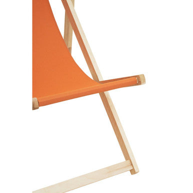 Beauport Orange Deckchair Fabric
