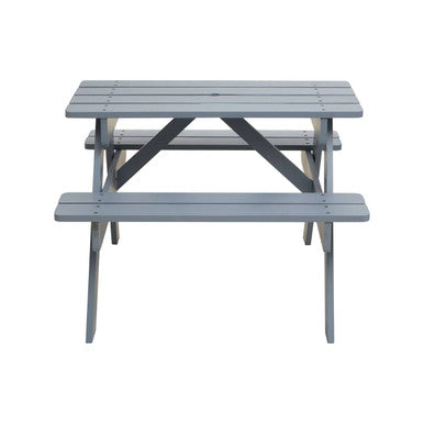 Brighton Grey Wood Kids Picnic Bench
