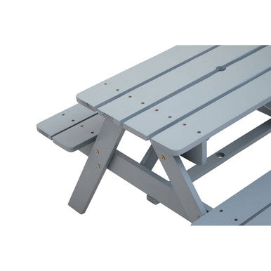 Brighton Grey Wood Kids Picnic Bench