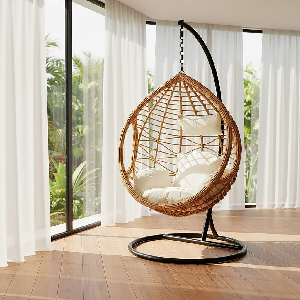 Goa Natural Rattan Hanging Chair