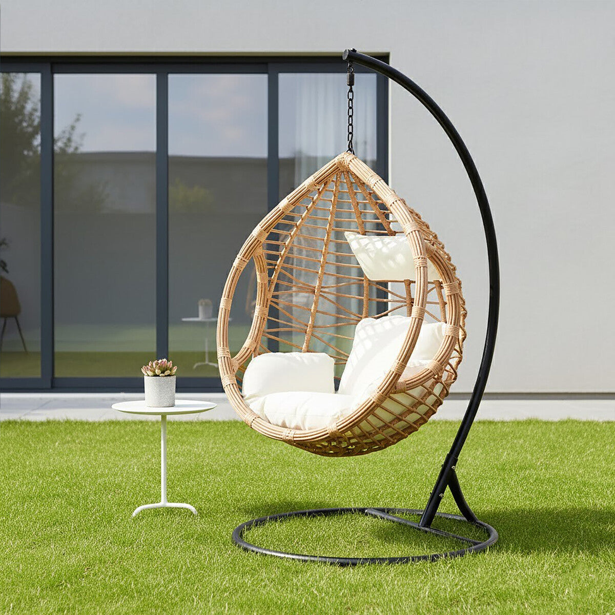 Goa Natural Rattan Hanging Chair
