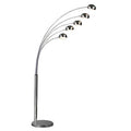 Zeus Floor 5 Arched Lights Floor Lamp