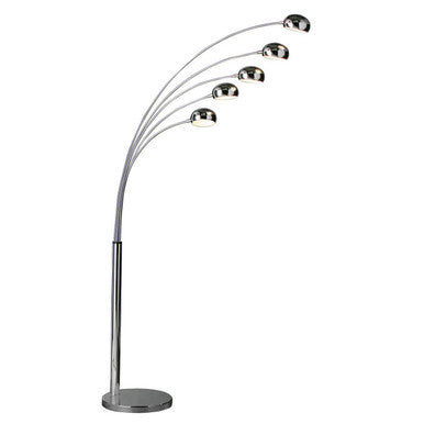 Zeus Floor 5 Arched Lights Floor Lamp