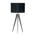 Savaro Tripod Feature Table Lamp Matte Black Industrial