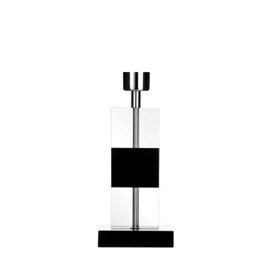 Milagro Black Crystal Table Lamp Base