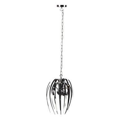 Mondo Small Steel Black Contemporary Pendant Light
