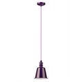Purple Pagoda Contemporary Pendant Light