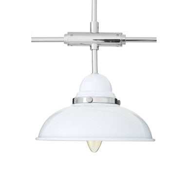 Jasper White & Chrome 3 Light Pendant Light