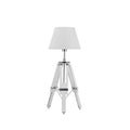 Jasper White Tripod Base Feature Table Lamp