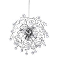 Hiram Crystal & Chrome Pendant Light