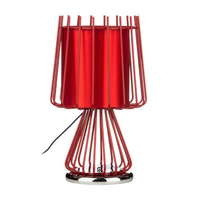 Aria Red Contemporary Table Lamp