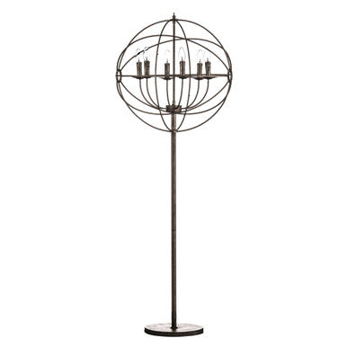 Orbital 6 Arm Modern Floor Lamp