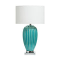 Apus Ceramic Table Lamp In Turquoise