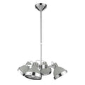 Jasper 4 Light Grey Shades Pendant Light
