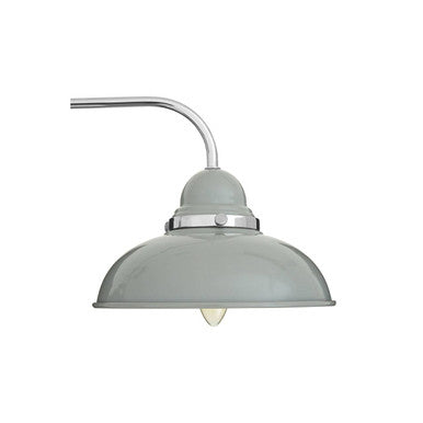 Jasper 3 Shades Light Grey & Chrome Pendant Light