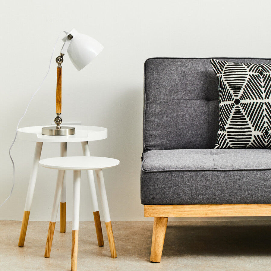 Stockholm Table Lamp With Uk Plug