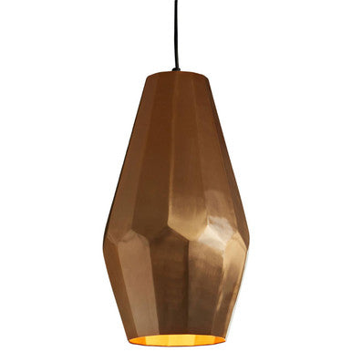 Stockholm Aluminium Copper Large Pendant Light