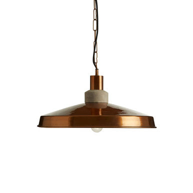 Stockholm Copper & Aluminium Pendant Light