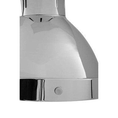 Jasper Bowl Shaped Pendant Light With Chrome