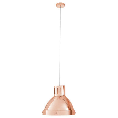 Jasper Metal & Copper Pendant Light