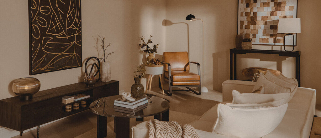 Lucas Natural & Black Table Lamp