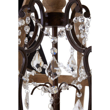 Pia 5 Arm Rustic Chandelier