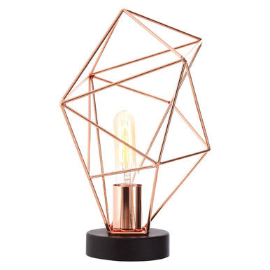 Wyra Copper Table Lamp