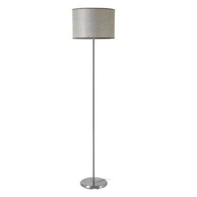 Forma Grey Waffle Shade Floor Lamp