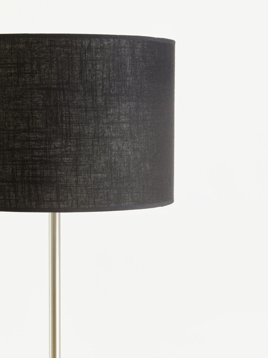 Forma Black Waffle Shade Floor Lamp
