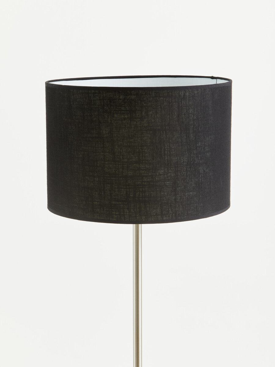 Forma Black Waffle Shade Floor Lamp