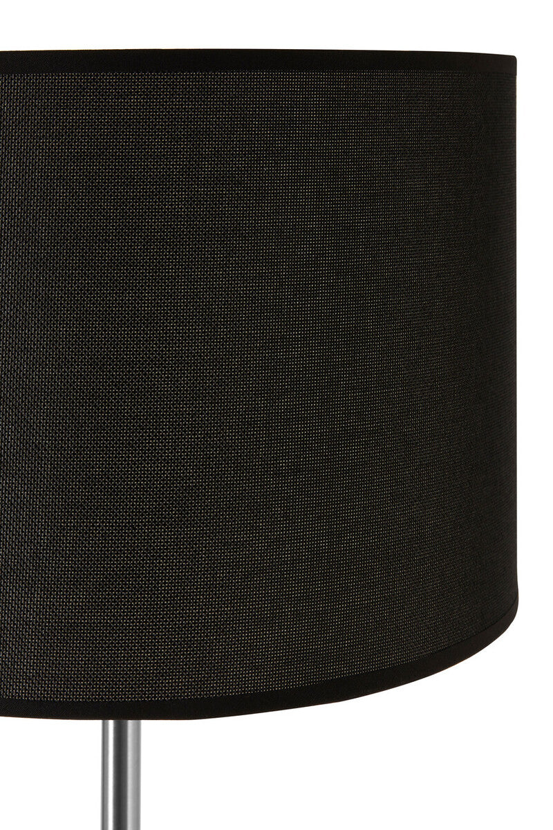 Forma Black Waffle Shade Floor Lamp
