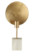 Saramis Table Lamp With White Marble Base