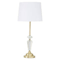 Hope Glass White Contemporary Table Lamp