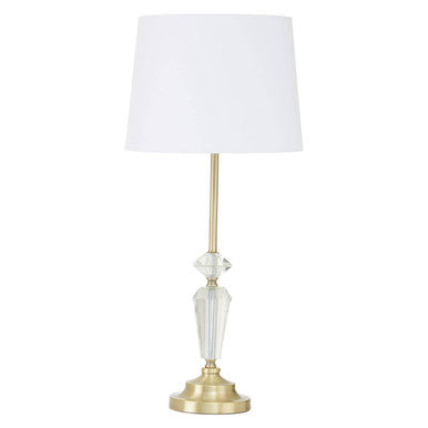Hope Glass White Contemporary Table Lamp