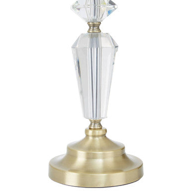Hope Glass White Contemporary Table Lamp