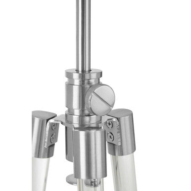Halia Nickel Tripod Table Lamp